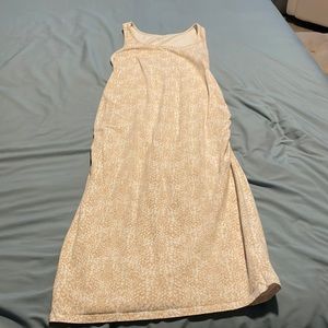 Cream colored maternity dress. Size M